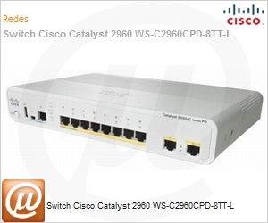 WS-C2960CPD-8TT-L - Switch Cisco Catalyst 2960 WS-C2960CPD-8TT-L