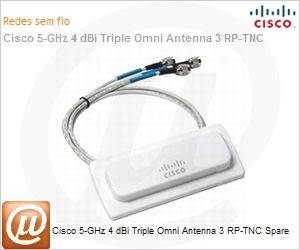 AIR-ANT5140V-R= - Cisco 5-GHz 4 dBi Triple Omni Antenna 3 RP-TNC Spare