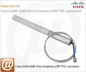 AIR-ANT5160V-R - Cisco 5GHz 6dBi Omni Antenna w/RP-TNC connector