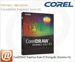 CDGSX5ESBPHBBAM - CorelDRAW Graphics Suite X5 Portugus (Substitui X4)