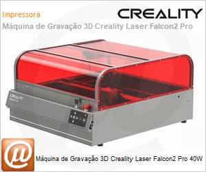 1005010143 - Mquina de Gravao 3D Creality Laser Falcon2 Pro 40W 