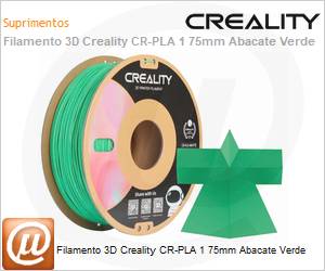 3301010301 - Filamento 3D Creality CR-PLA 1 75mm Abacate Verde