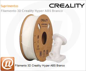 3301020040 - Filamento 3D Creality Hyper ABS Branco