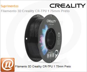 3301040040 - Filamento 3D Creality CR-TPU 1 75mm Preto