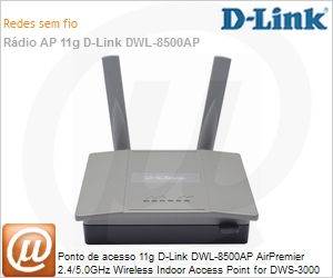 DWL-8500AP - Ponto de acesso 11g D-Link DWL-8500AP AirPremier 2.4/5.0GHz Wireless Indoor Access Point for DWS-3000 series