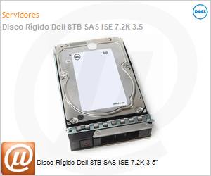 161-BBSO - Disco Rgido Dell 8TB SAS ISE 7.2K 3.5" 