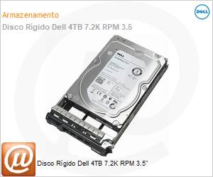 161-BBZZ - Disco Rgido Dell 4TB 7.2K RPM 3.5"