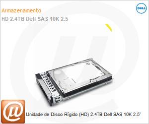 161-BCLH - Unidade de Disco Rgido (HD) 2.4TB Dell SAS 10K 2.5" 