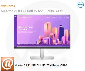 210-BCDO - Monitor 23 8" LED Dell P2422H Preto -CP96 