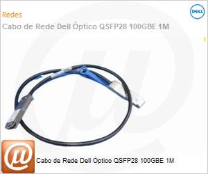 470-ABPY - Cabo de Rede Dell ptico QSFP28 100GBE 1M 