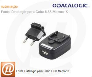 94ACC0316 - Fonte Datalogic para Cabo USB Memor K