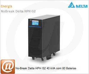 E34I403380001/00 - No-Break Delta HPH G2 40 kVA com 80 Baterias