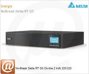 UPA202R2RX0B0B1 - No-Break Delta RT G3 On-line 2 kVA 220/220