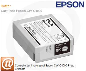 C13T52L120 - Cartucho de tinta original Epson CW-C4000 Preto Brilhante