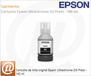 T49M120 - Cartucho de tinta original Epson Ultrachrome DS Preto - 140 ml