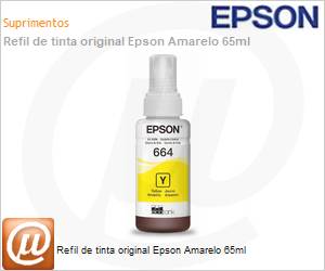T544420-AL - Refil de tinta original Epson Amarelo 65ml