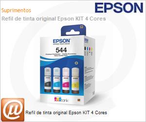 T544520-4P - Refil de tinta original Epson KIT 4 Cores