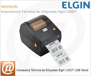 46BL42DTCKD1 - Impressora trmica de Etiquetas Elgin Bematech L42DT USB Serial