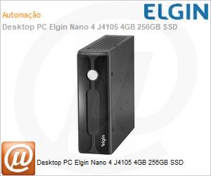 46E3N412J240 - Desktop PC Elgin Nano 4 J4105 4GB 256GB SSD