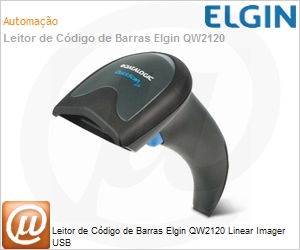 46QW2120LUCK - Leitor de Cdigos de Barras Elgin Bematech QW2120 Linear Imager USB