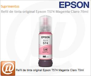 T574620-AL - Refil de tinta original Epson T574 Magenta Claro 70ml