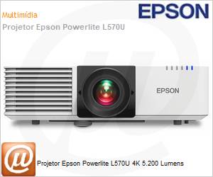 V11HA98020 - Projetor Epson Powerlite L570U 4K 5.200 Lumens 