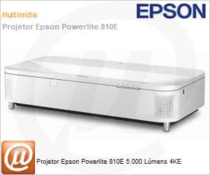 V11HA99020 - Projetor Epson Powerlite 810E 5.000 Lmens 4KE 