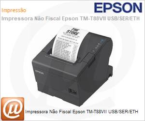 C31CJ57062 - Impressora No Fiscal Epson TM-T88VII USB/SER/ETH 