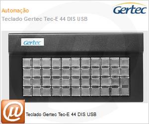 00408727 - Teclado Gertec Tec-E 44 DIS USB 