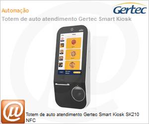 40001344 - Totem de auto atendimento Gertec Smart Kiosk SK210 NFC 