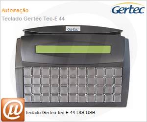 408727 - Teclado Gertec Tec-E 44 DIS USB 