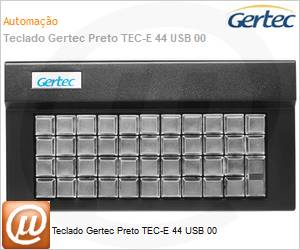 410659 - Teclado Gertec Preto TEC-E 44 USB 00 
