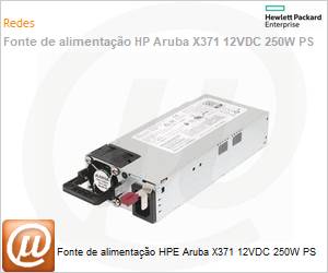 JL085A - Fonte de alimentao HPE Aruba X371 12VDC 250W PS 