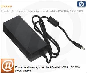 JX989A - Fonte de alimentao Aruba AP-AC-12V30A 12V 30W Power Adapter