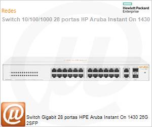 R8R50A - Switch Gigabit 28 portas HPE Aruba Instant On 1430 26G 2SFP 