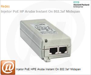 R8W31A - Injetor PoE HPE Aruba Instant On 802.3af Midspan