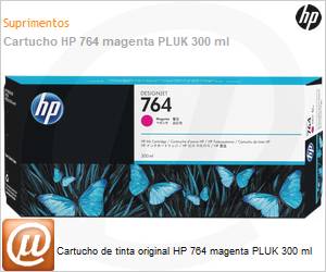 C1Q14A - Cartucho de tinta original HP 764 magenta PLUK 300 ml