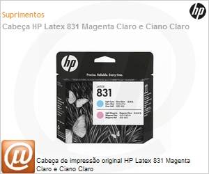 CZ679A - Cabea de impresso original HP Latex 831 Magenta Claro e Ciano Claro 