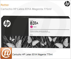 CZ684A - Cartucho de tinta original HP 831A Latex Magenta 775ml 