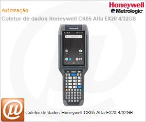 CK65-L0N-BMC210E - Coletor de dados Honeywell CK65 Alfa EX20 4/32GB 