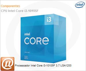 BX8070110105F - Processador Intel Core i3-10105F 3.7 LGA1200 