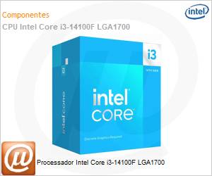 BX8071514100F - Processador Intel Core i3-14100F LGA1700 