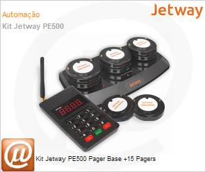 1615 - Kit Jetway PE500 Pager Base +15 Pagers 