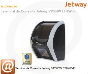 VP660W - Terminal de Consulta Jetway VP660W ETH/Wi-Fi 