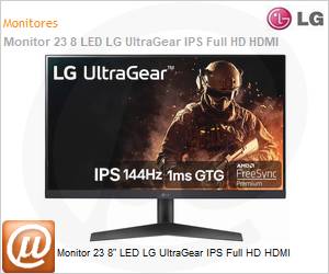 24GN60R-B.AWZM - Monitor 23 8" LED LG UltraGear IPS Full HD HDMI 