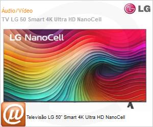 50NANO80TSA.BWZ - Televiso LG 50" Smart 4K Ultra HD NanoCell 