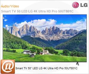 50UT801C-C - Smart TV 50" LED LG 4K Ultra HD Pro 50UT801C 