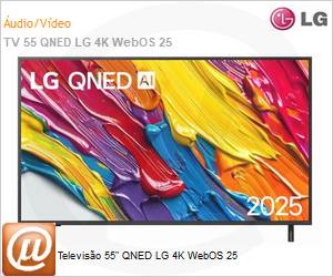 55QNED82ASG.AWZ - Televiso 55" QNED LG 4K WebOS 25 