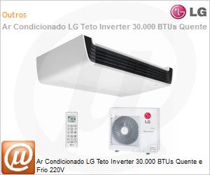 AVNW36GM1P1 - Ar Condicionado LG Teto Inverter 30.000 BTUs Quente e Frio 220V 