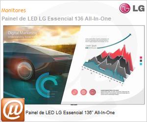 LAEC015-GN2.AWZQ - Painel de LED LG Essencial 136" All-In-One 